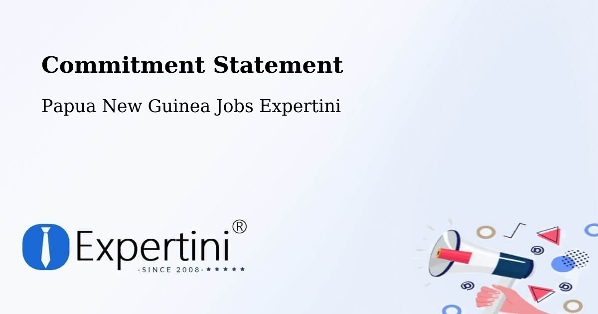 Corporate Commitment – Kabwum - Papua New Guinea Jobs Expertini